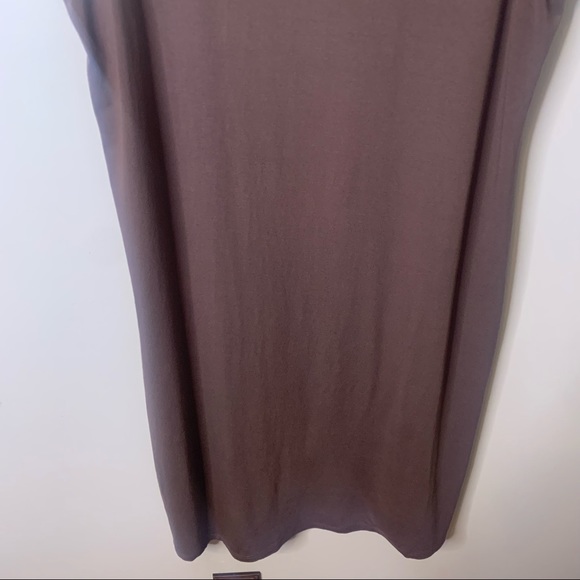 J. JILL Neutral Minimal Capsule Wardrobe Basic Sleeveless Dress - Picture 4 of 15